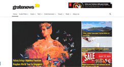 Desktop Screenshot of gratenews.com