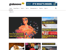 Tablet Screenshot of gratenews.com